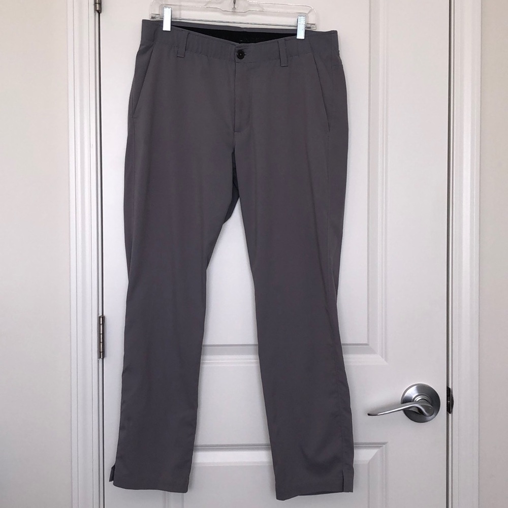 Under Armour gray Match Play Pants size 34/30